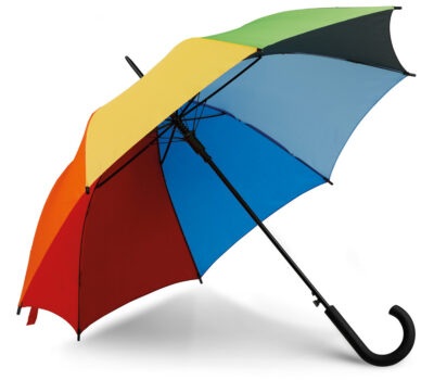 viacfarebný dáždnik